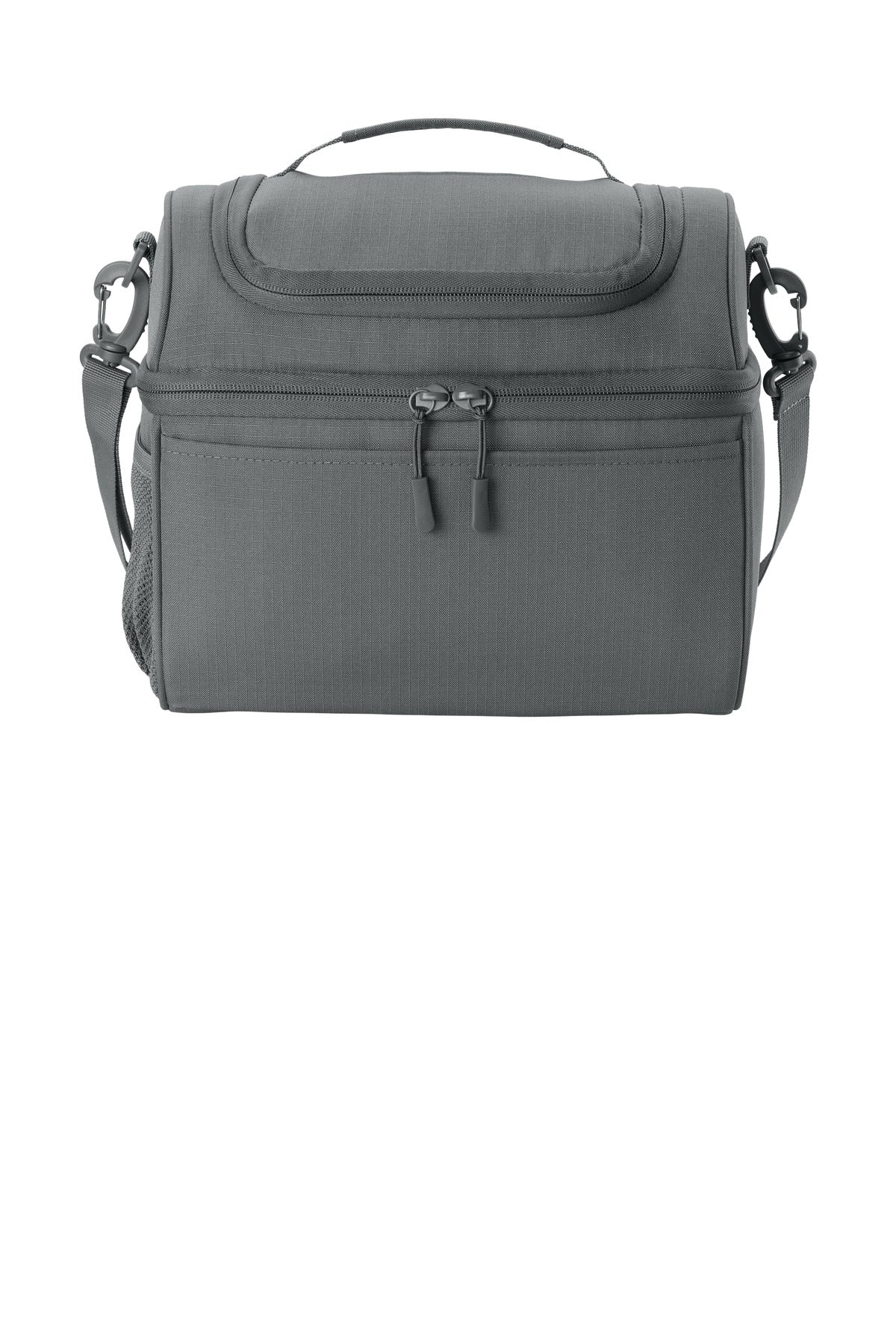 Front View of StormGrey Port Authority Dome Cooler BG517