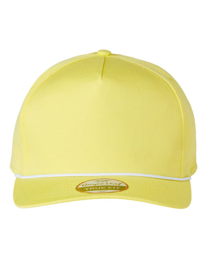 Front View of Sunshine/ White The Barnes Cap - 5056