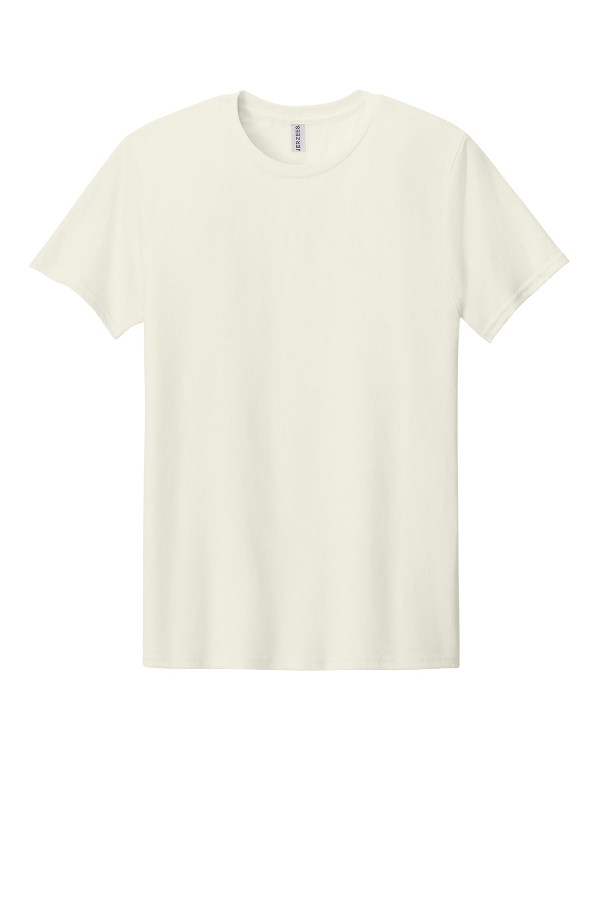 Front View of SwtCrmHthr Jerzees Premium Blend Ring Spun T-Shirt 560M