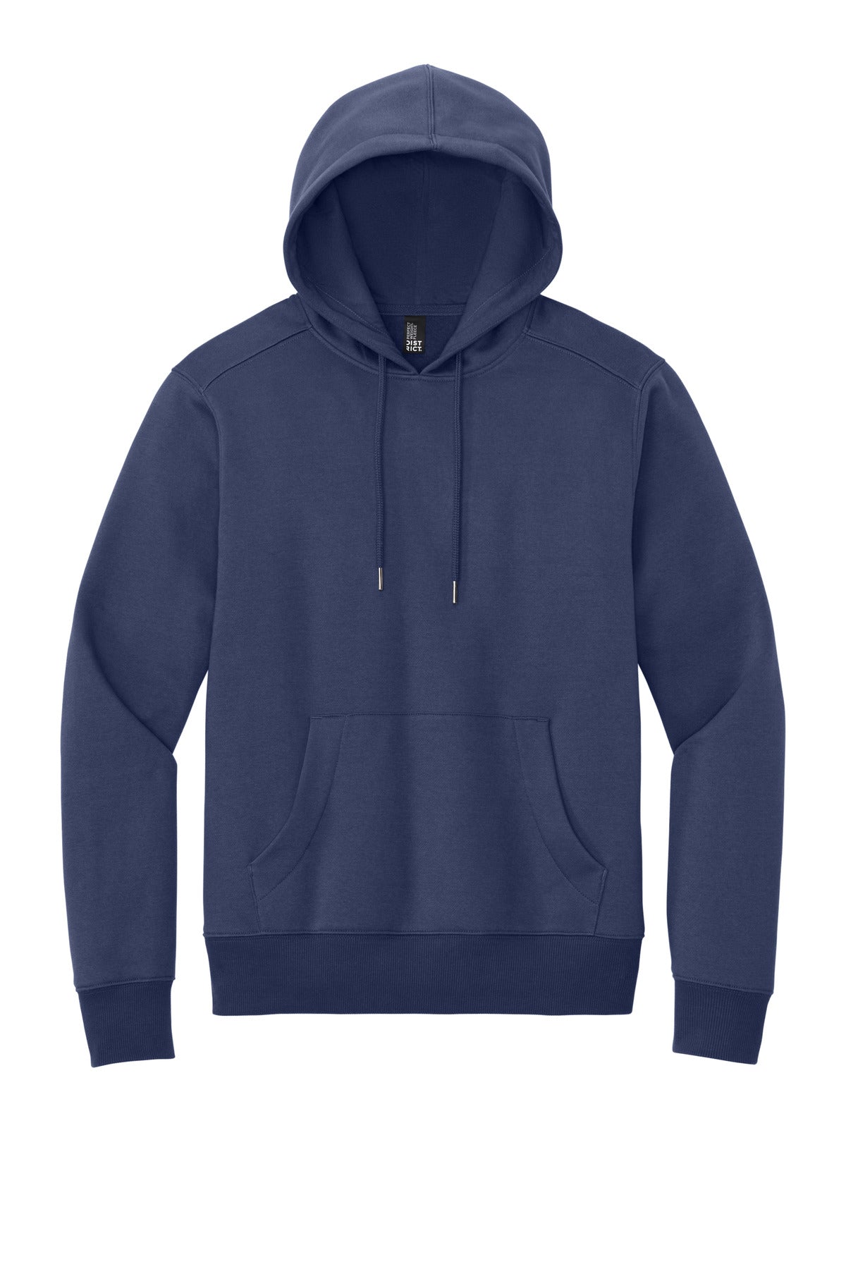 Front View of Tanzanite District Perfect Weight Fleece Hoodie DT1101