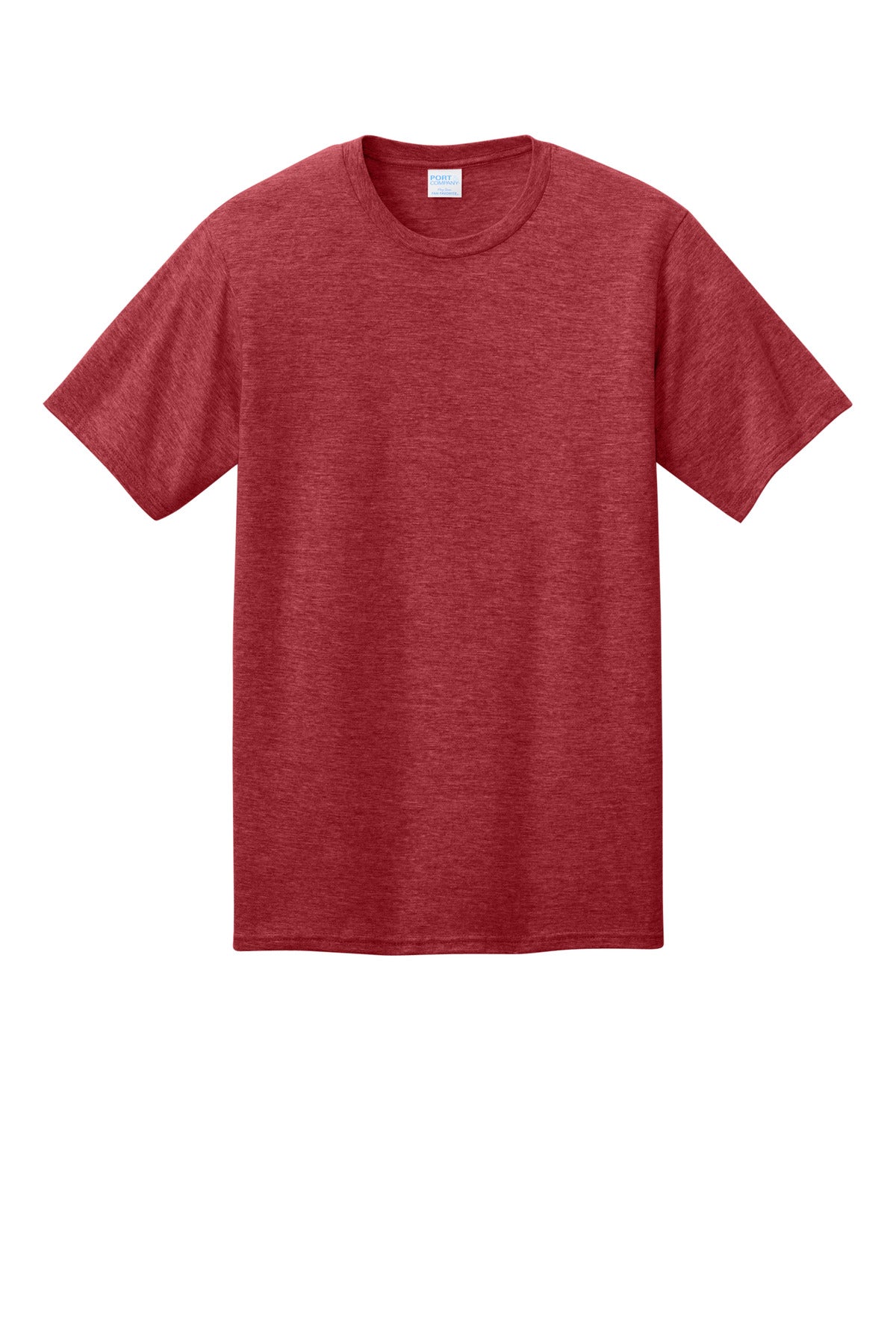 Front View of TeamCardHt Port & Co CVC Tee PC340