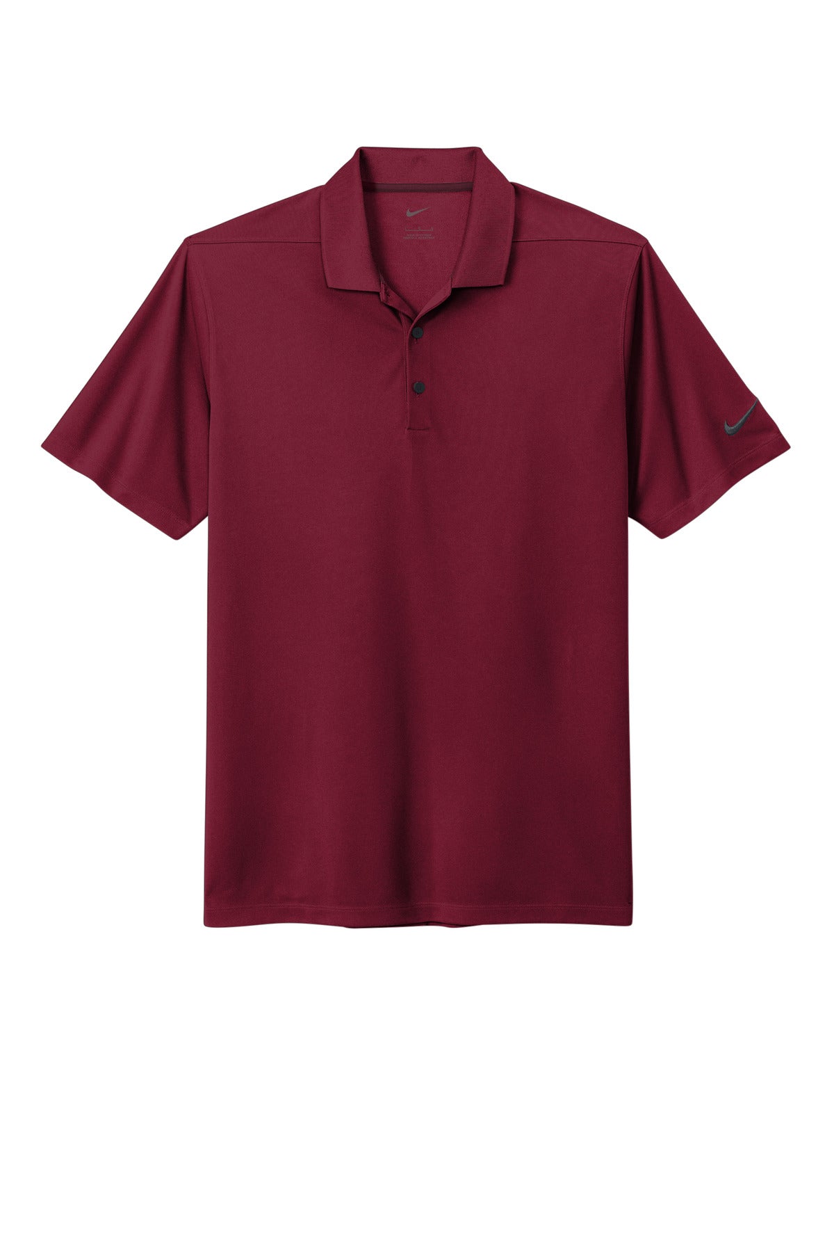 Front View of TeamRed Nike Dri-FIT Micro Pique 2.0 Polo NKDC1963