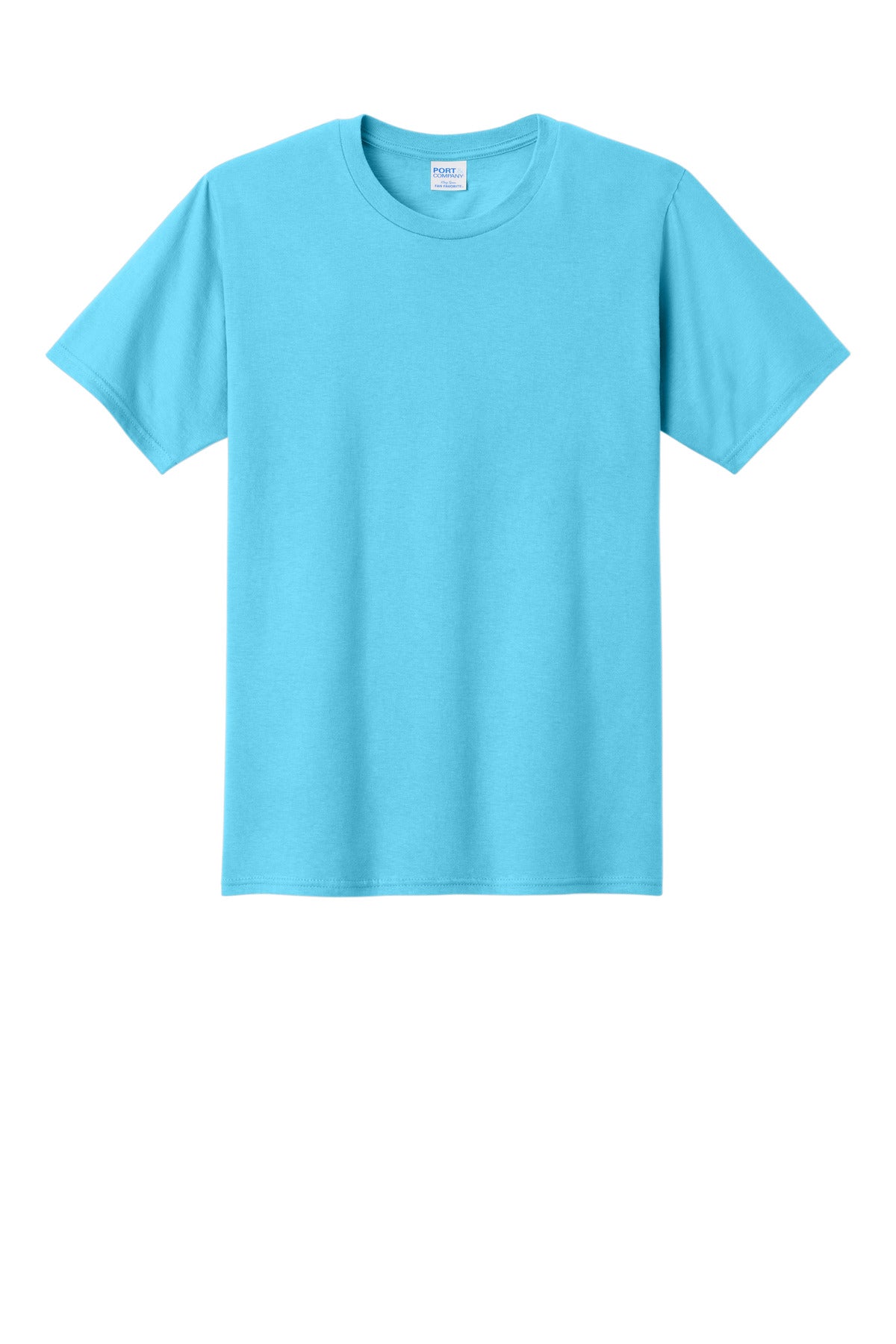 Front View of Tidal Wave Port & Co Fan Favorite Tee. PC450