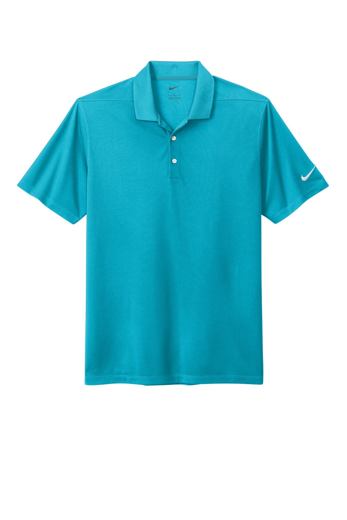 Front View of TidalBlue Nike Dri-FIT Micro Pique 2.0 Polo NKDC1963
