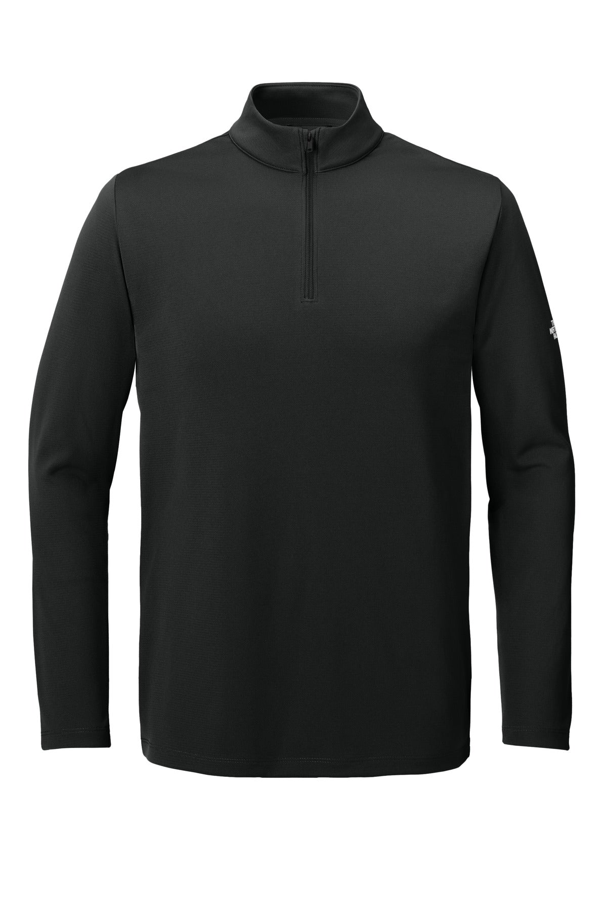 Front View of TNFBlack The North Face Ambition 1/4-Zip NF0A8ENR
