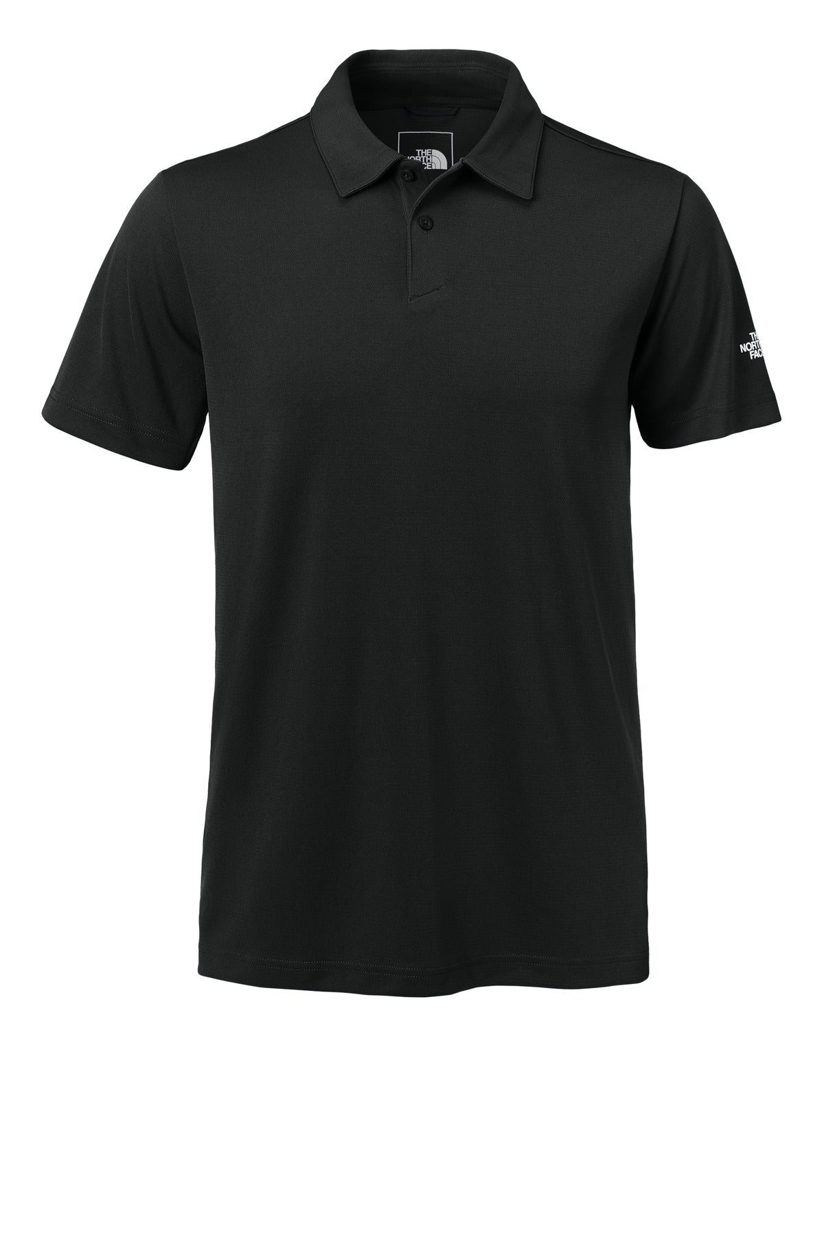 Front View of TNFBlack The North Face Ambition Polo NF0A8ENM