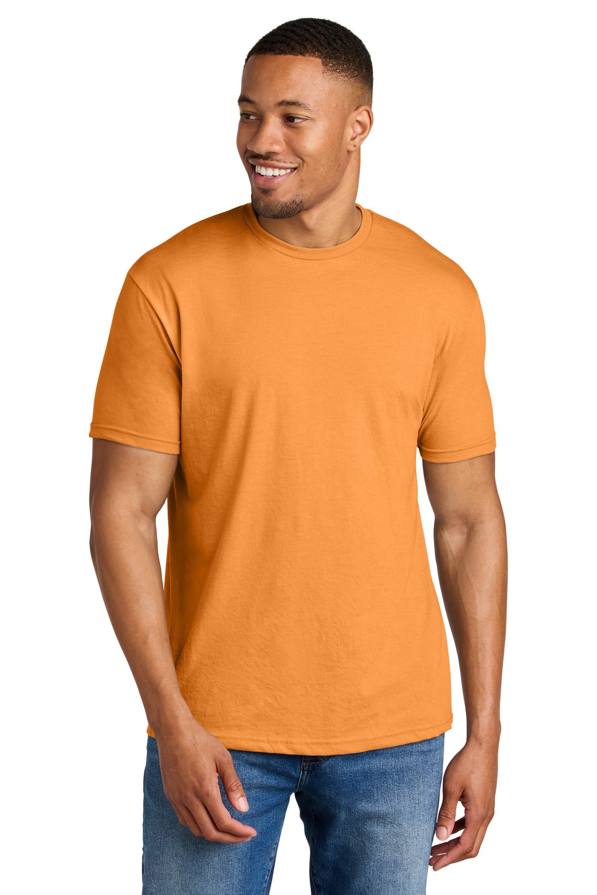 Front View of TngerneMst Gildan Softstyle CVC Tee 64000CVC