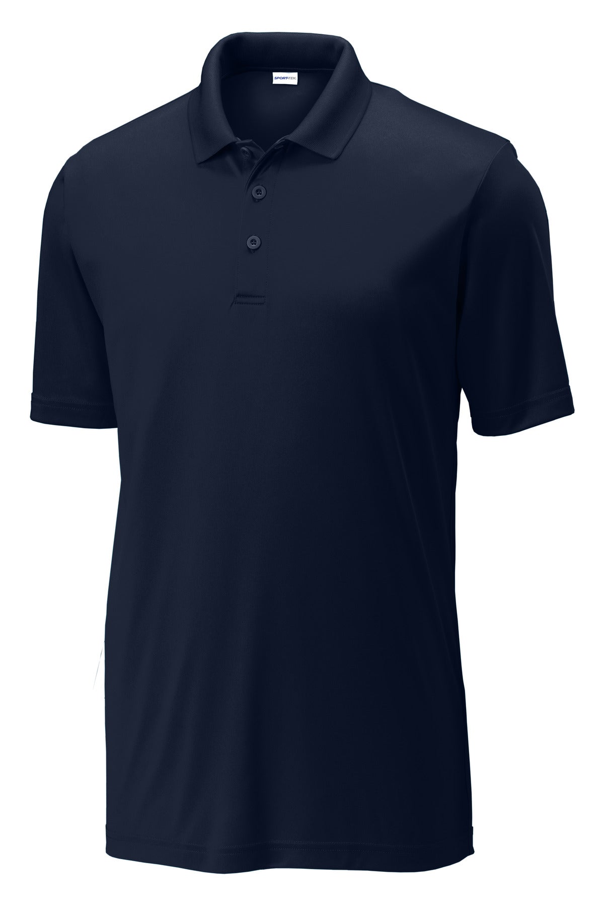 Front View of True Navy Sport-Tek PosiCharge Competitor Polo. ST550