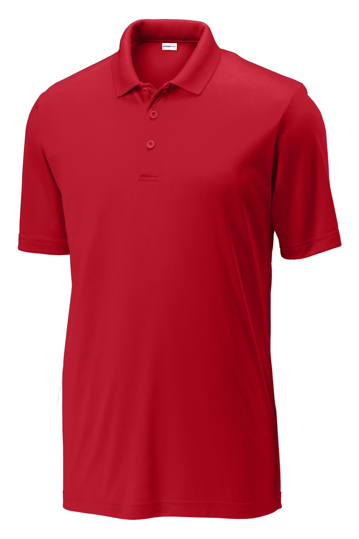 Front View of True Red Sport-Tek PosiCharge Competitor Polo. ST550