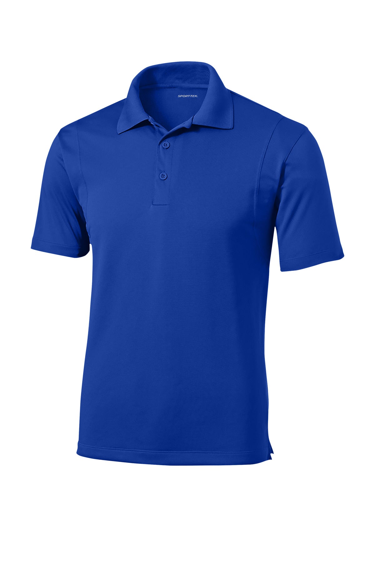 Front View of True Royal Sport-Tek Micropique Sport-Wick Polo. ST650