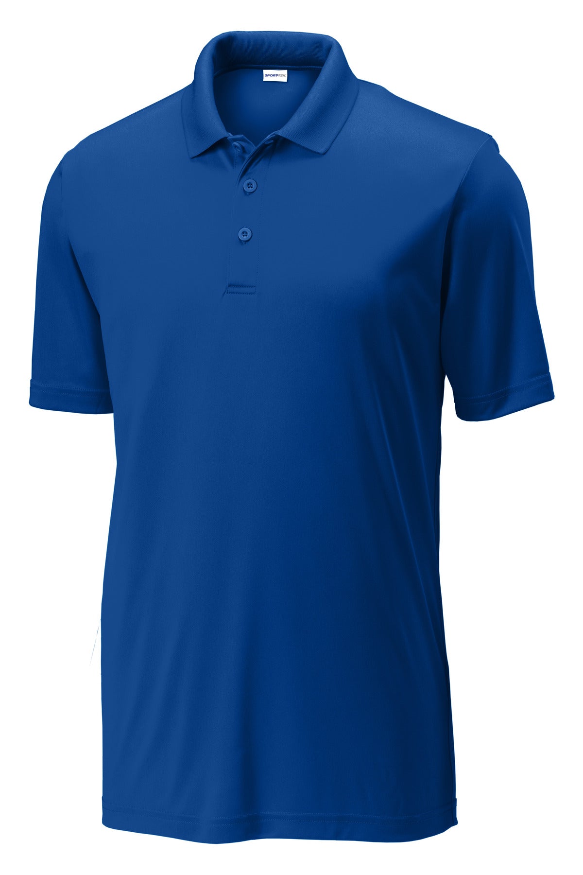 Front View of True Royal Sport-Tek PosiCharge Competitor Polo. ST550