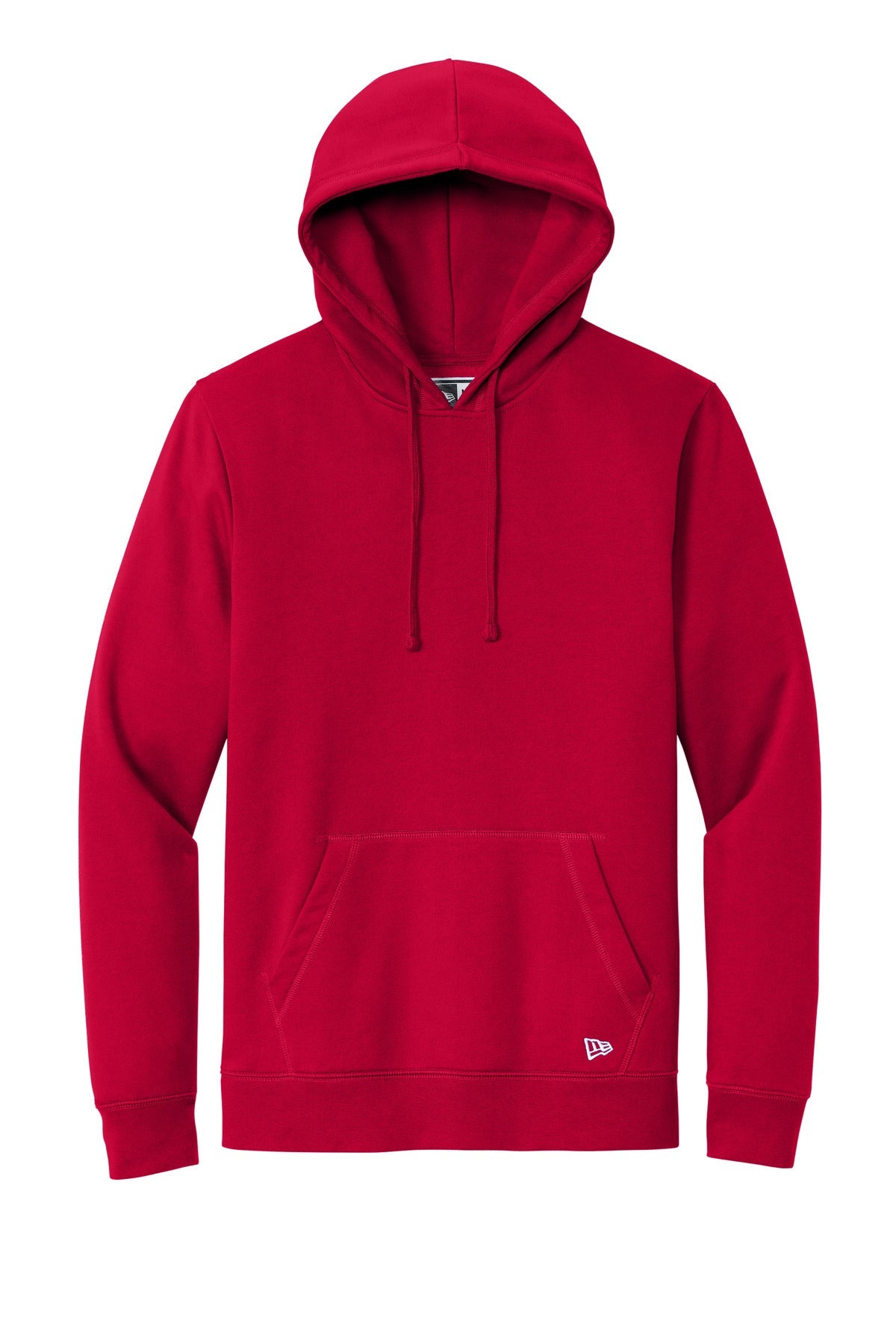Front View of TrueNavy New Era Comeback Fleece Pullover Hoodie NEA550
