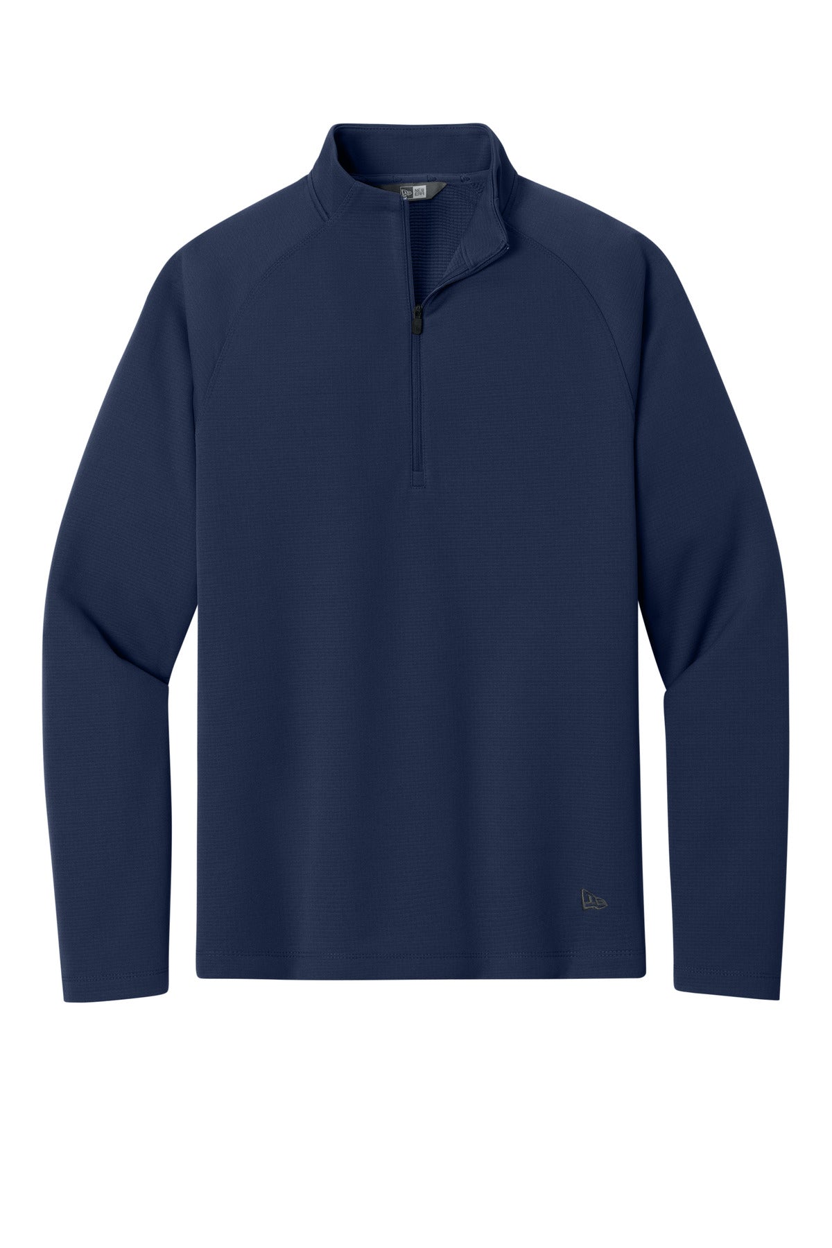 Front View of TrueNavy New Era Stand Out 1/4-Zip NEA515