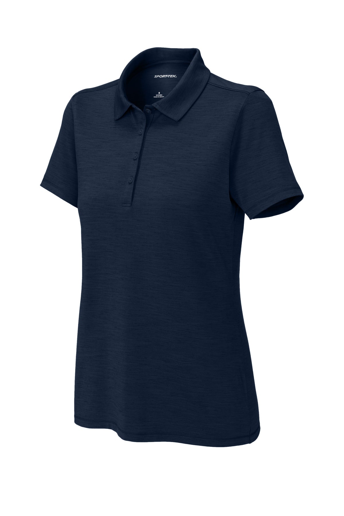 Front View of TrueNavy Sport-Tek Women's Versa Polo LST490