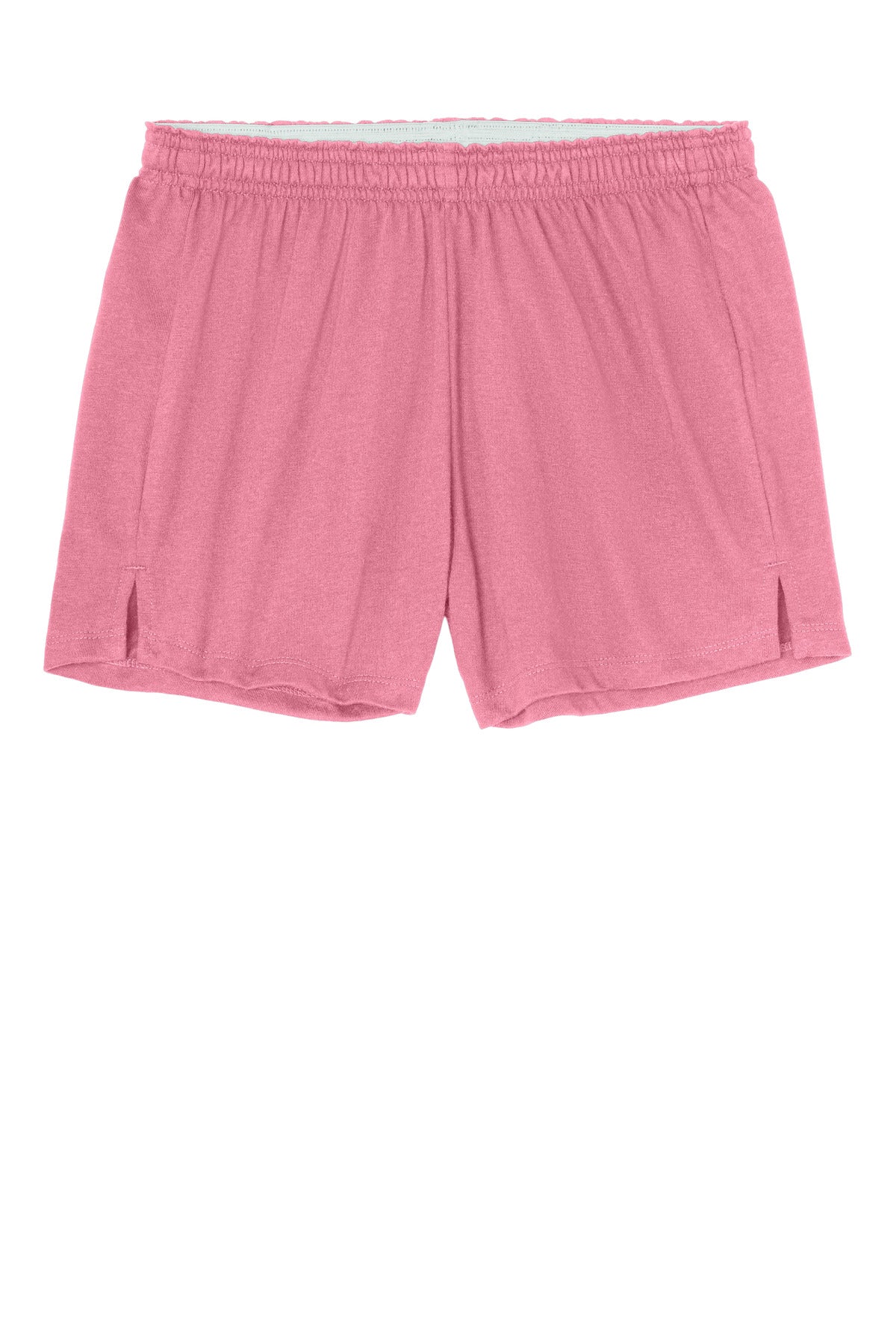 Front View of TruePink Sport-Tek Women's Jersey Knit Squad Short LST311