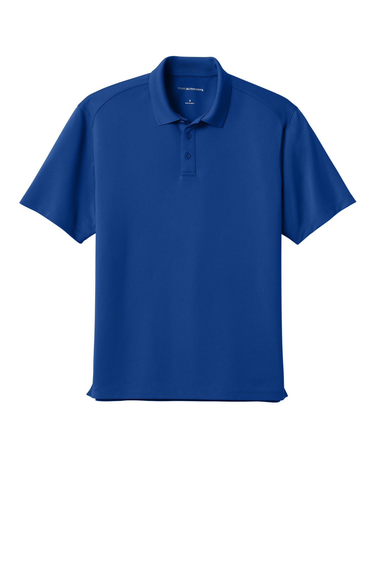 Front View of TrueRoyal Port Authority Wearever Performance Pique Polo K240