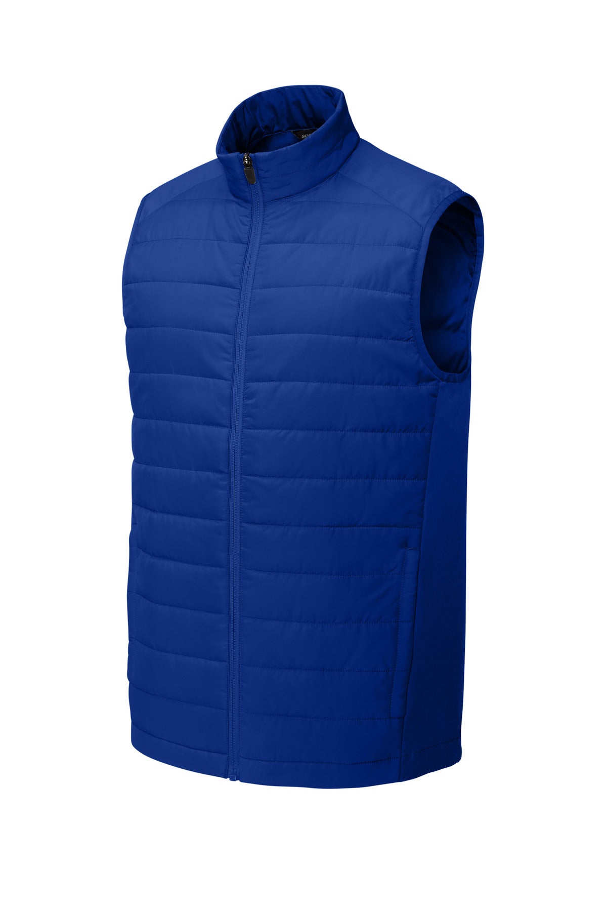 Front View of TrueRoyal Sport-Tek Teknical Hybrid Vest ST941