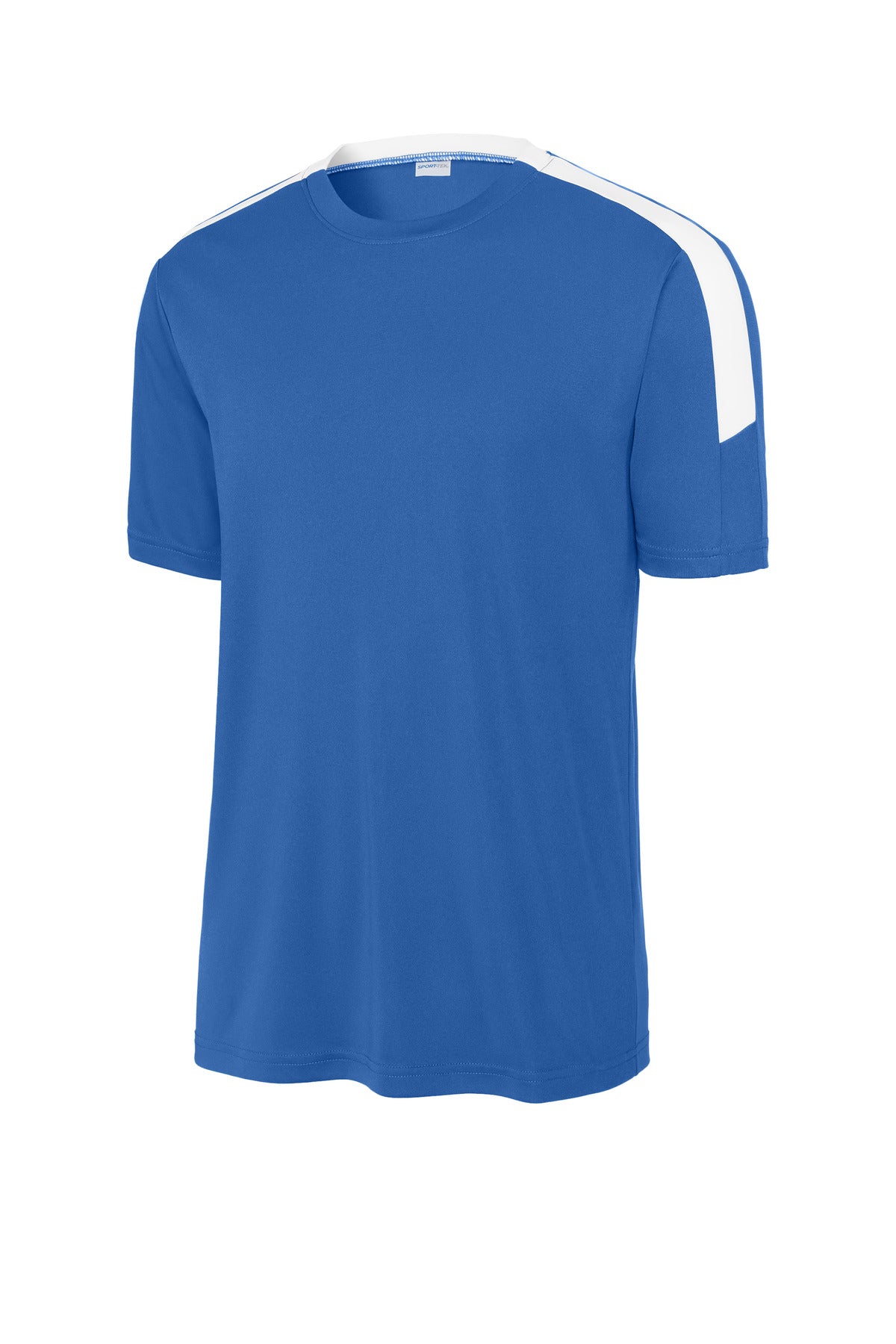 Front View of TRy/White Sport-Tek Competitor United Crew ST100