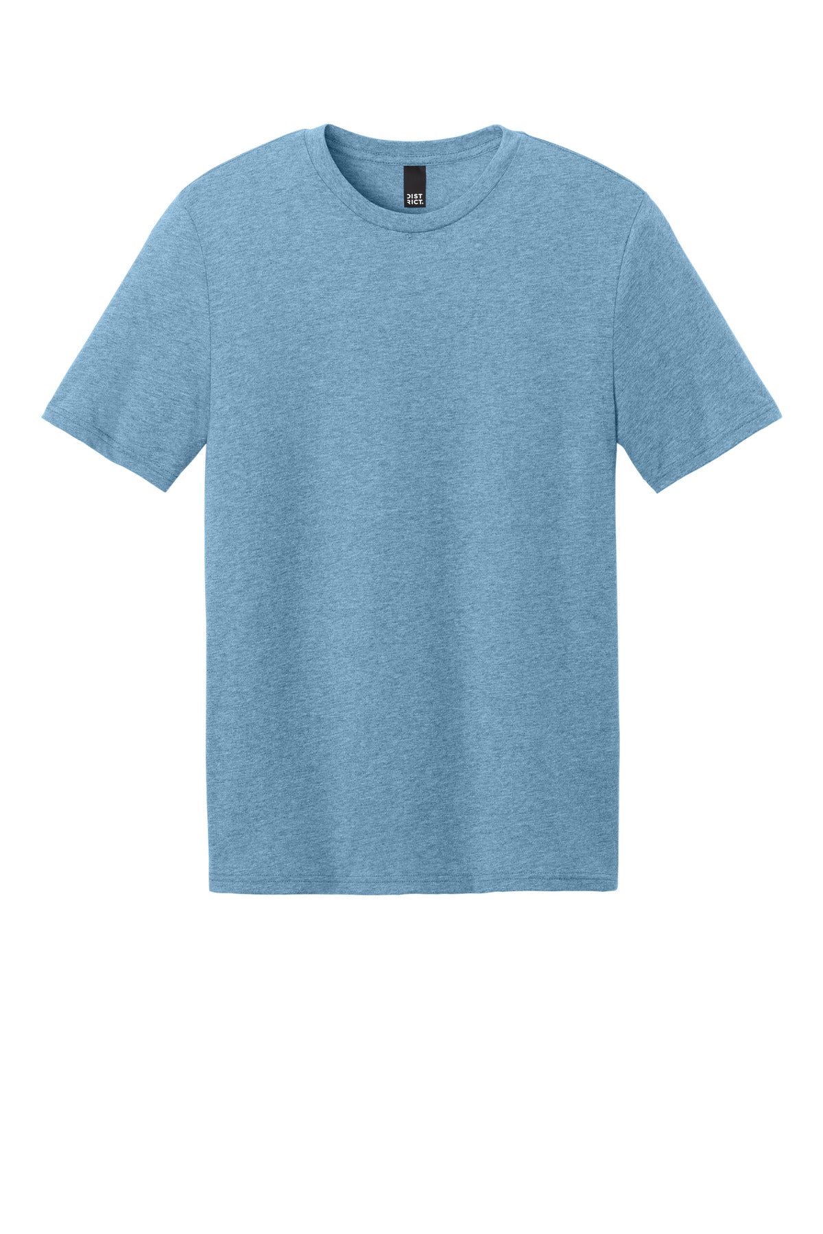 Front View of TundraBlHt District Perfect Weight CVC Tee DT184