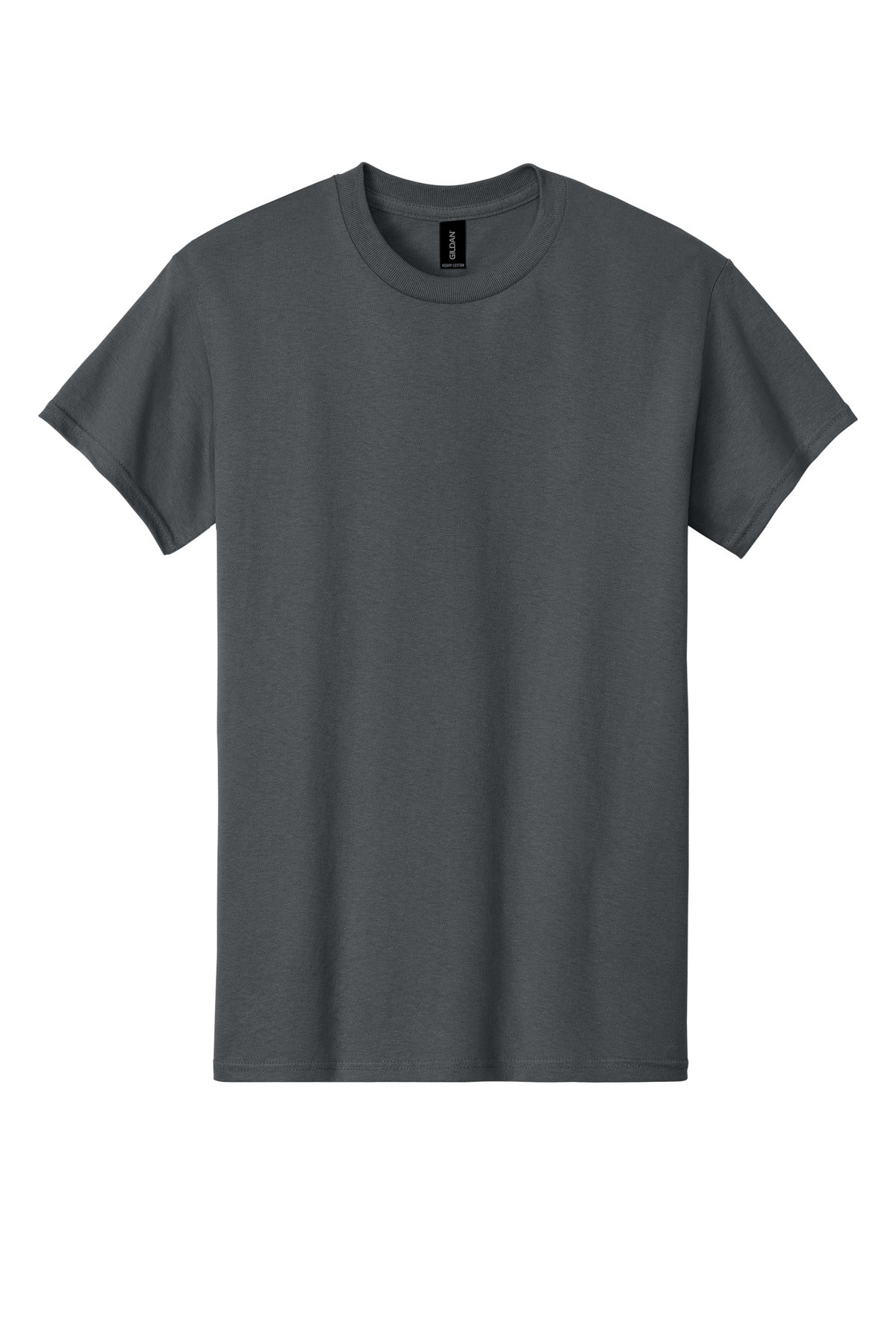 Front View of Tweed Gildan - Heavy Cotton 100% Cotton T-Shirt. 5000