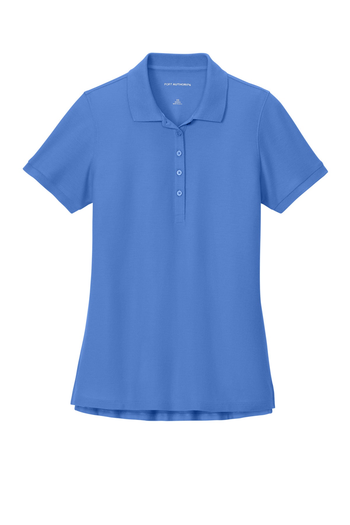 Front View of UltramrnBl Port Authority Women's Wearever Signature Pique Polo LK200
