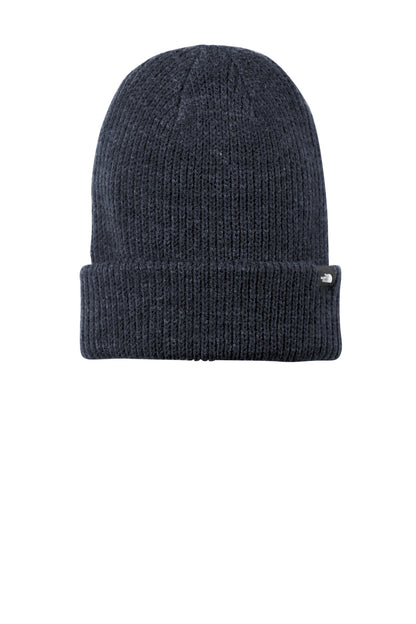 Front View of UrbNvyHt The North Face Truckstop Beanie NF0A5FXY