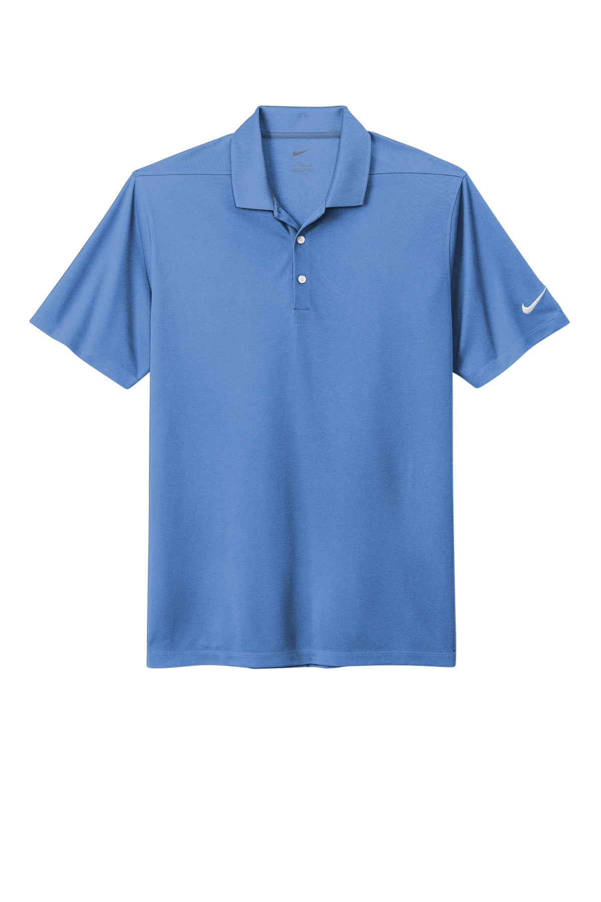 Front View of ValorBlue Nike Dri-FIT Micro Pique 2.0 Polo NKDC1963