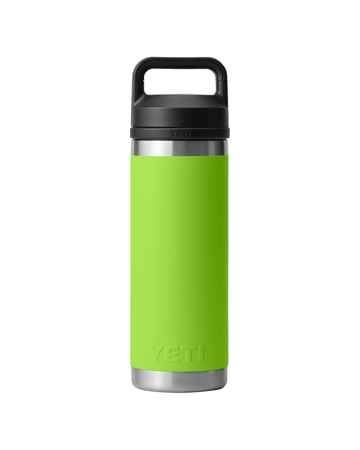 Front View of VENOM Rambler® 18 oz Water Bottle with Chug Cap plain