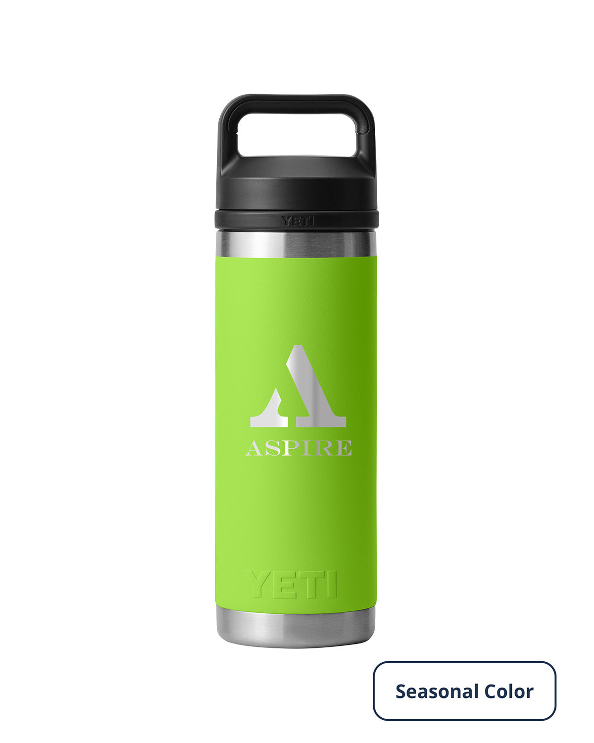 Front View of VENOM Rambler® 18 oz Water Bottle with Chug Cap