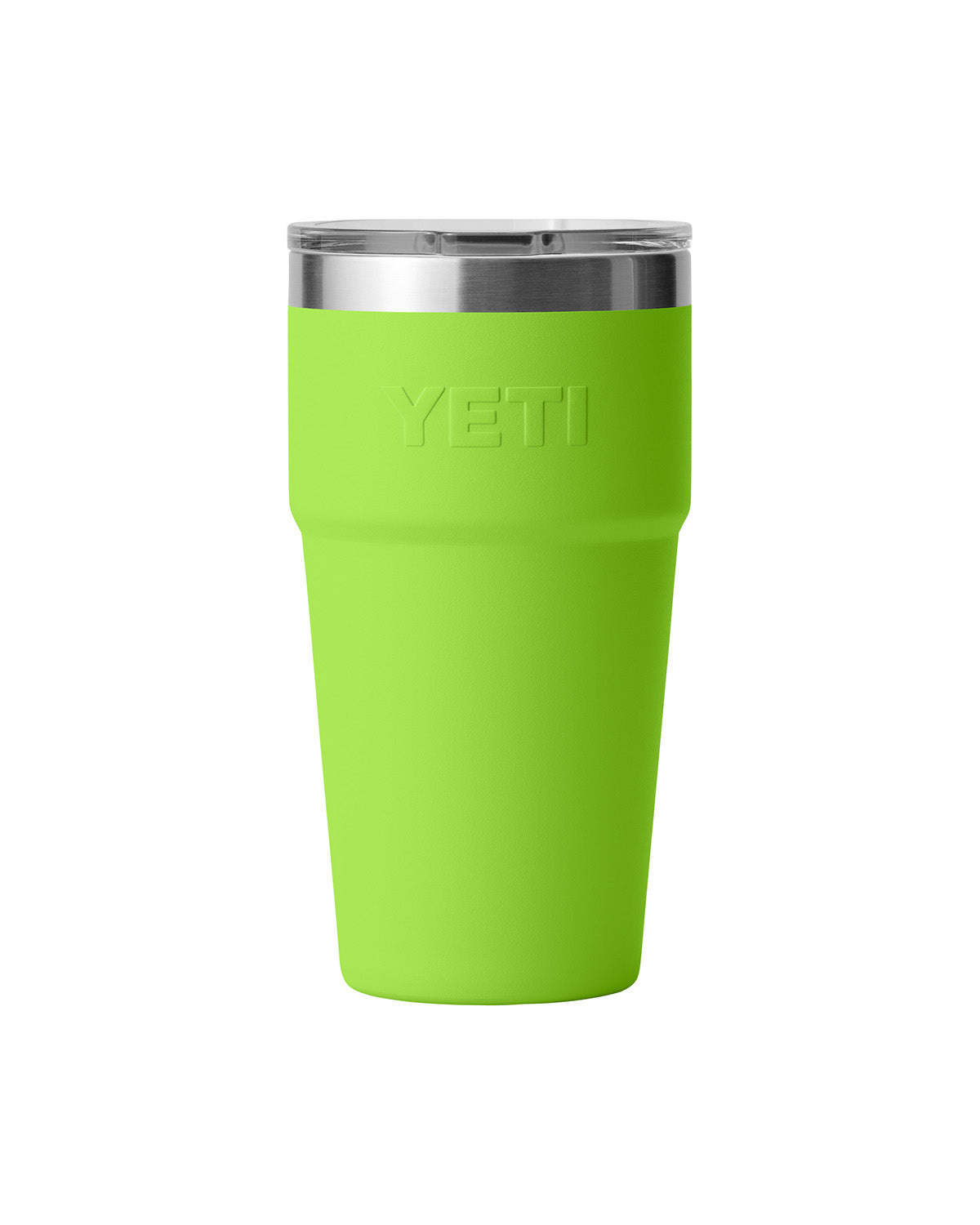 Front View of VENOM Rambler® 20 oz Stackable Cup with MagSlider™ Lid plain