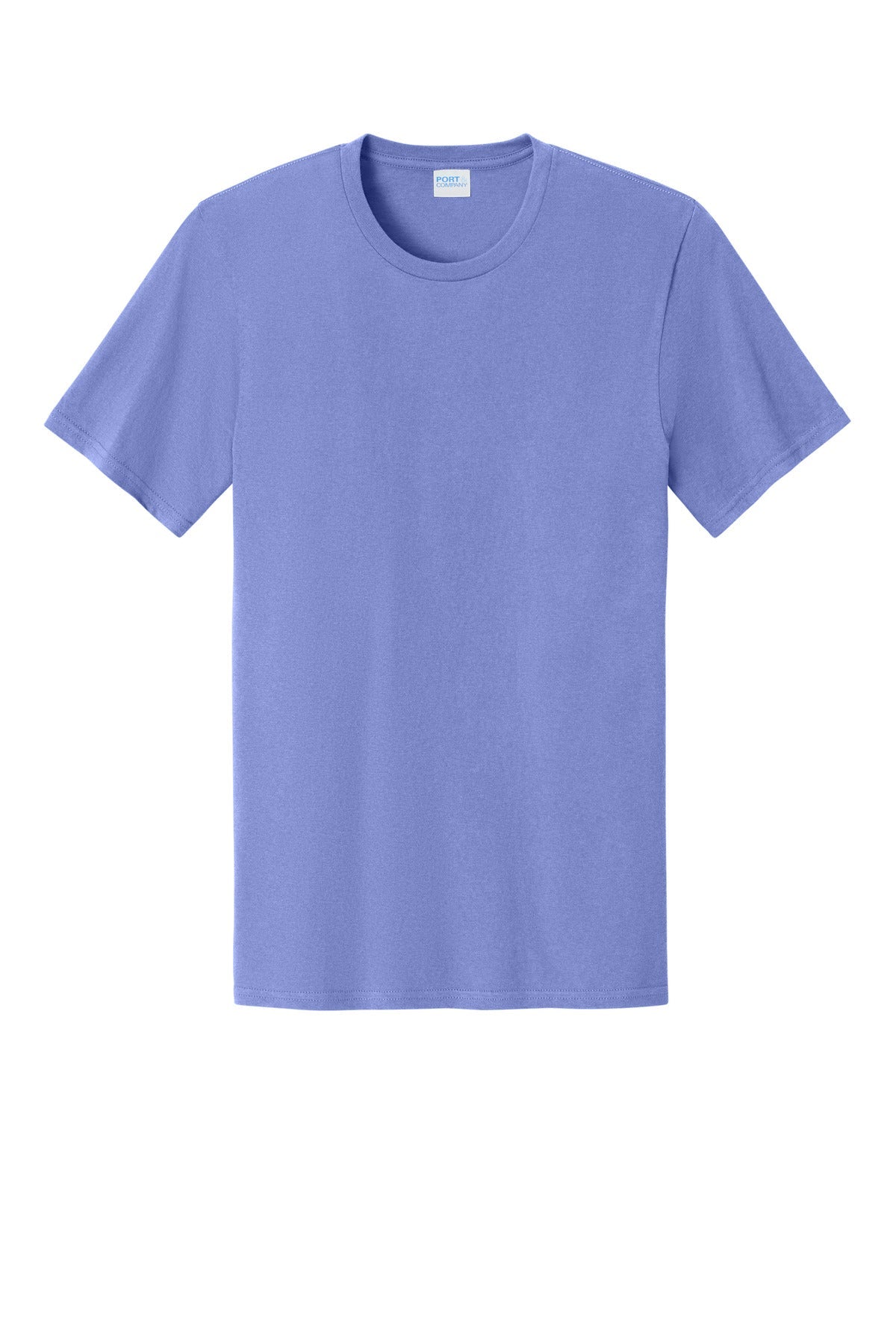 Front View of Violet Port & Co Easy Cotton Tee PC43