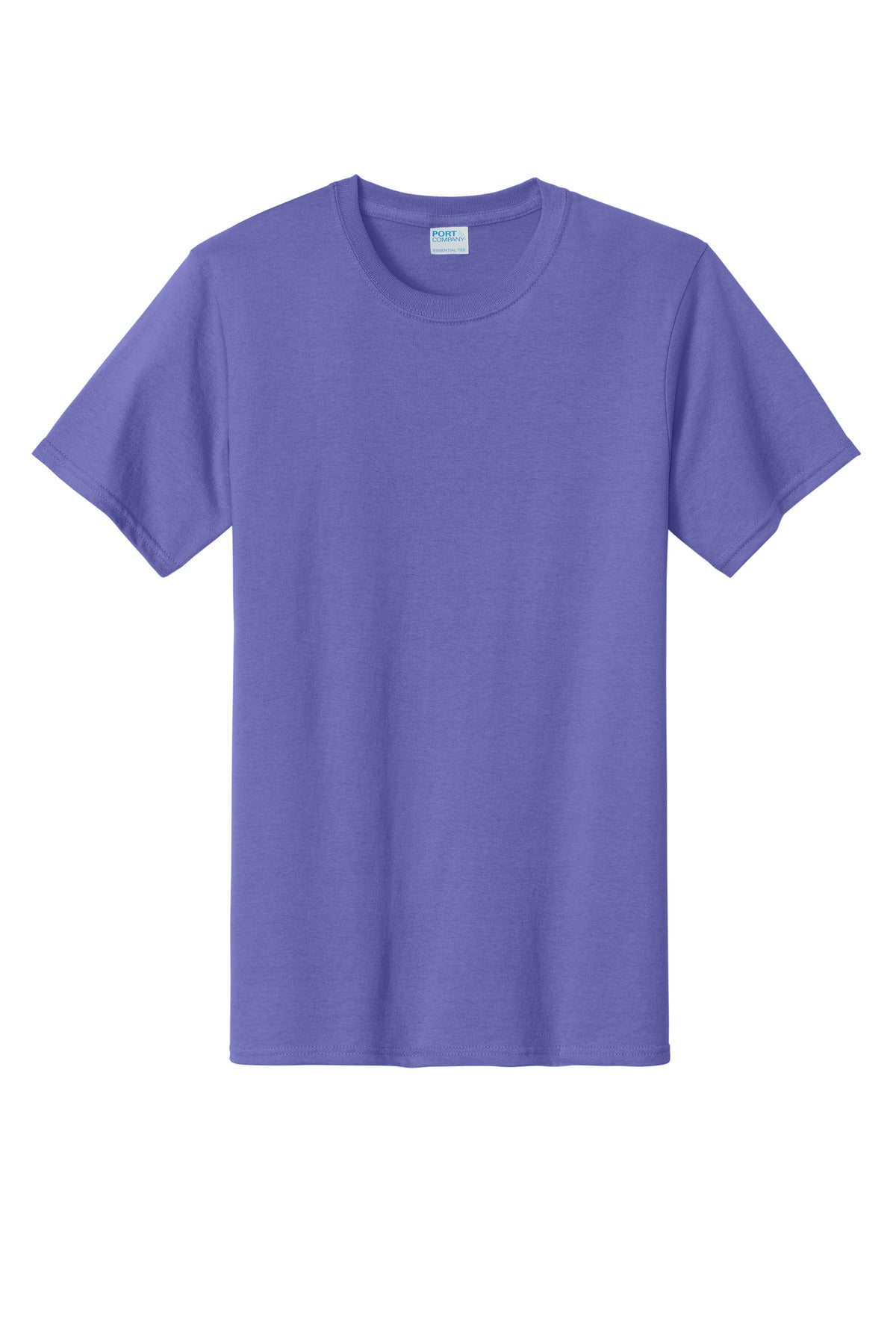 Front View of Violet Port & Co Tall Essential Tee. PC61T