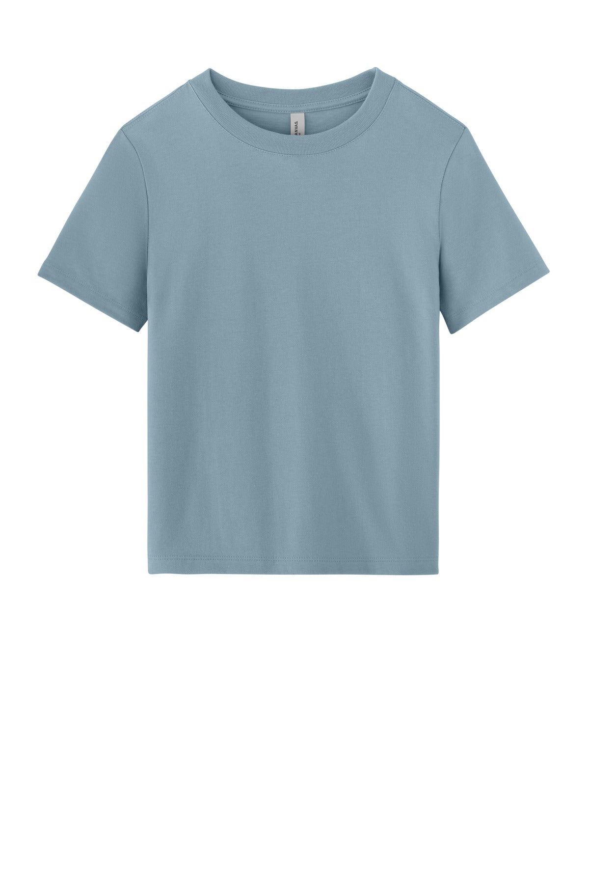 Front View of VtgDenim BELLA+CANVAS Women's 6-Ounce Heavyweight Tee BC6110
