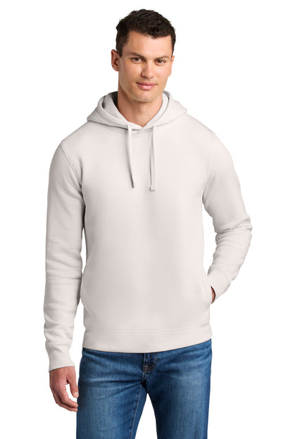 Front View of VtgWhite Stanley/Stella Unisex Sounder Hooded Sweatshirt SXU012