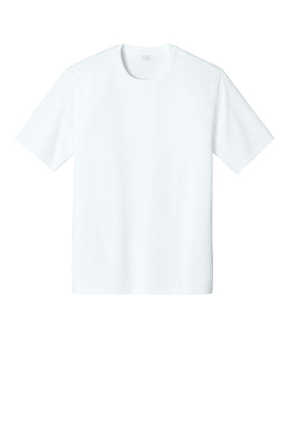 Front View of White CornerStone Workwear Pro Short Sleeve Tee CS440