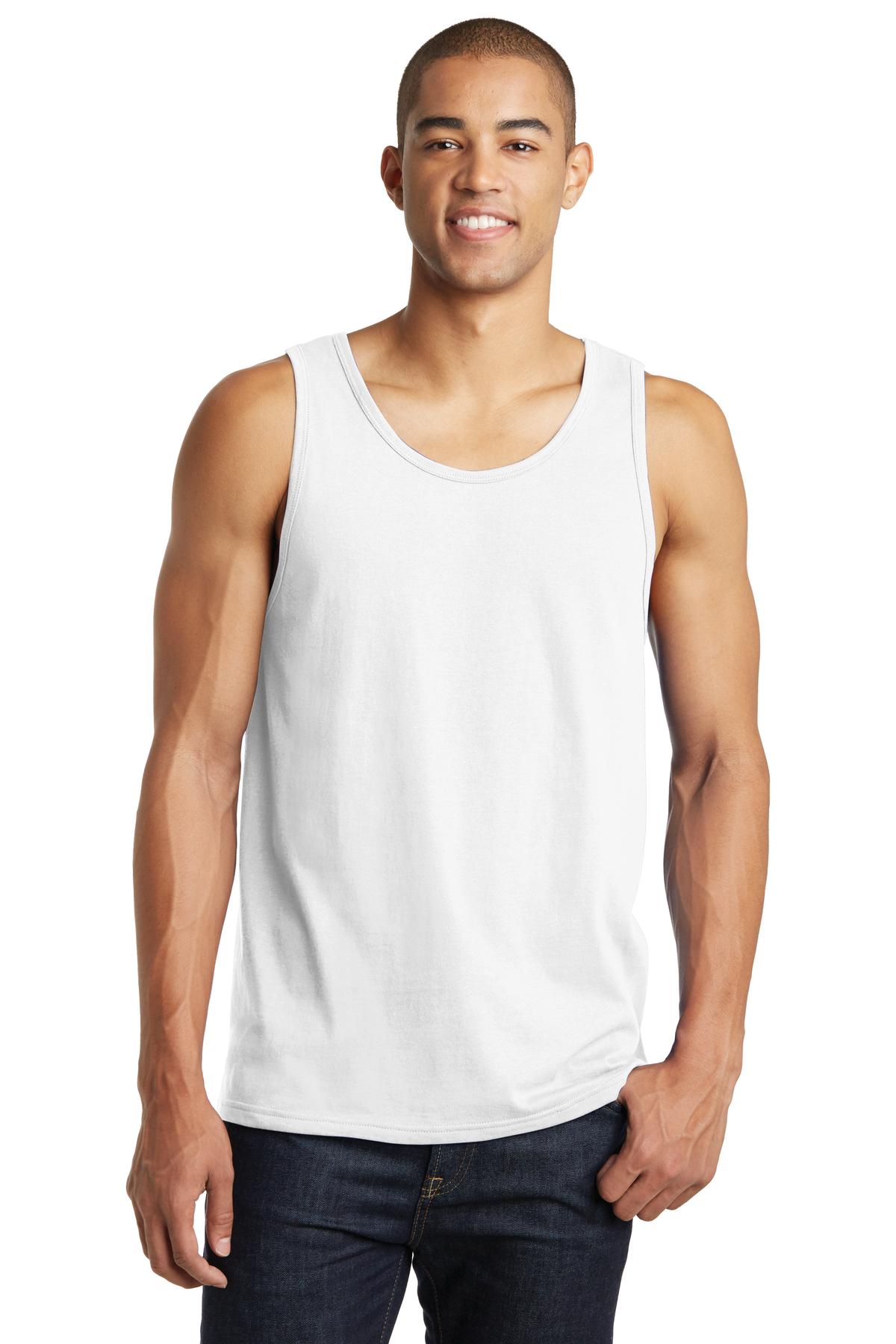Front View of White District The Concert Tank . DT5300