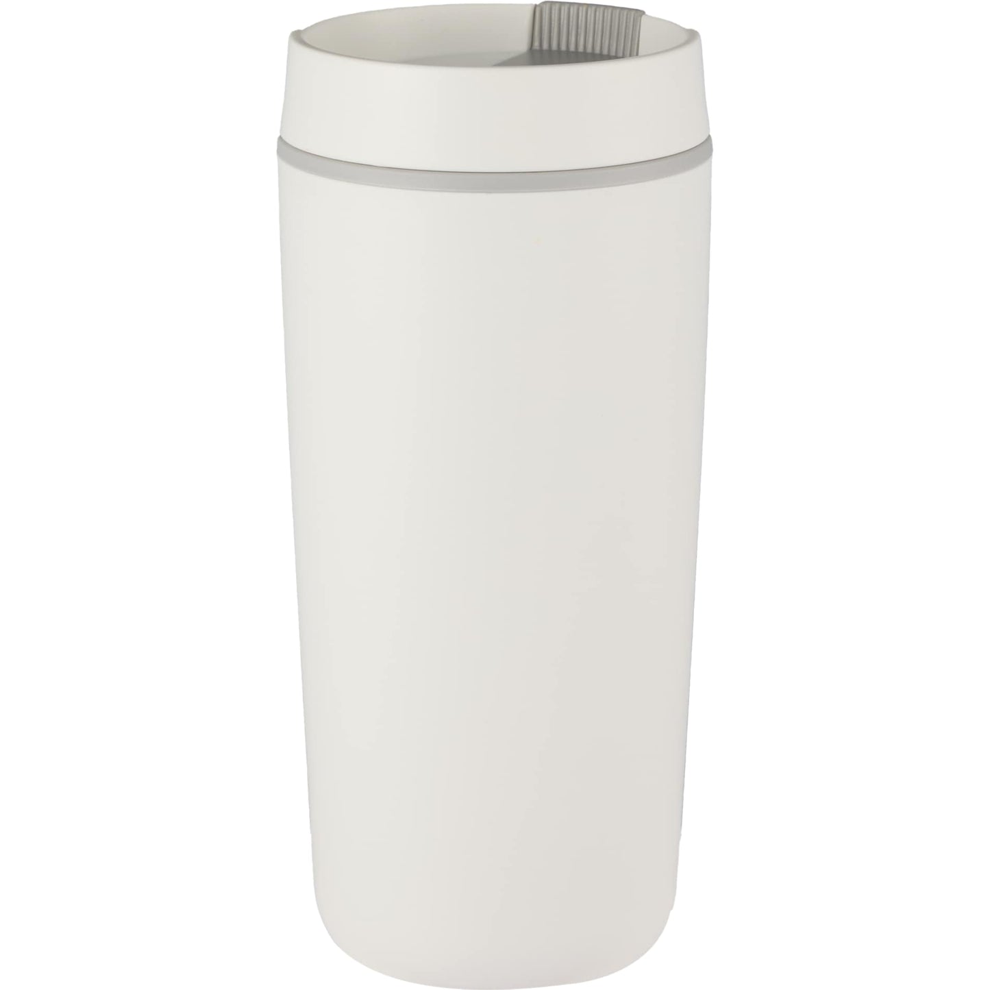 Front View of White Grande 16oz Recycled Tumbler plain