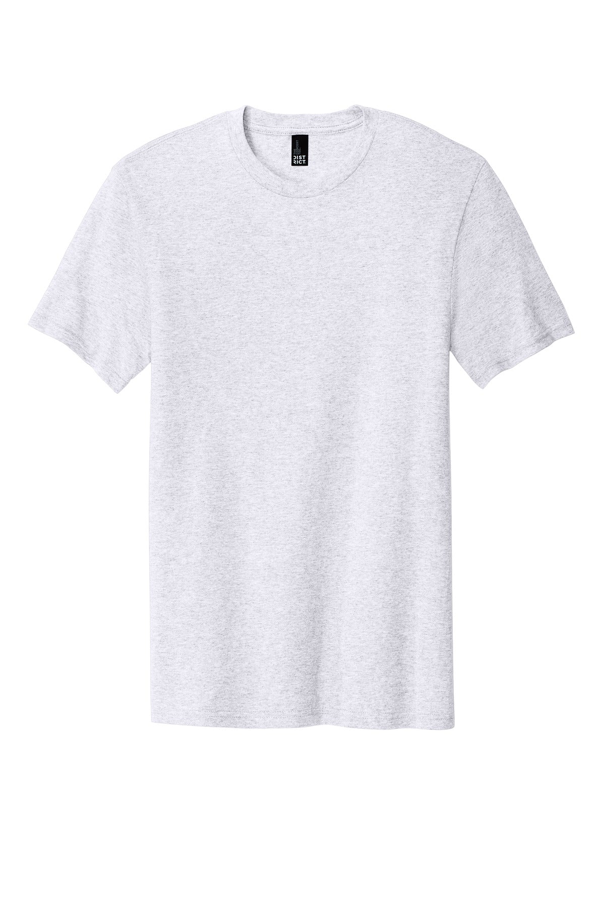 Front View of White Heather District The Concert Tee DT5000