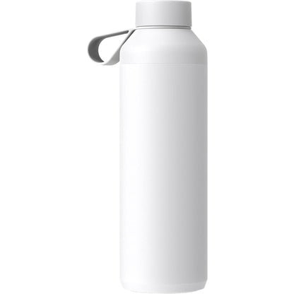 Front View of White Ocean Bottle Peak OG Bottle 24oz plain