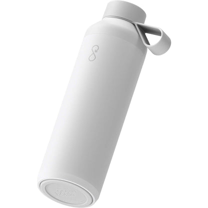 Front View of White Ocean Bottle Peak OG Bottle 24oz plain