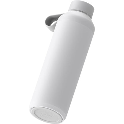 Front View of White Ocean Bottle Peak OG Bottle 24oz plain