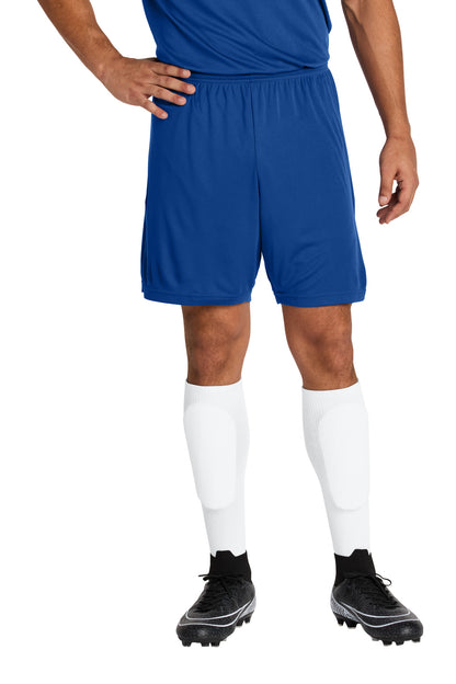 Front View of White Sport-Tek All Sport OTC Socks STA05