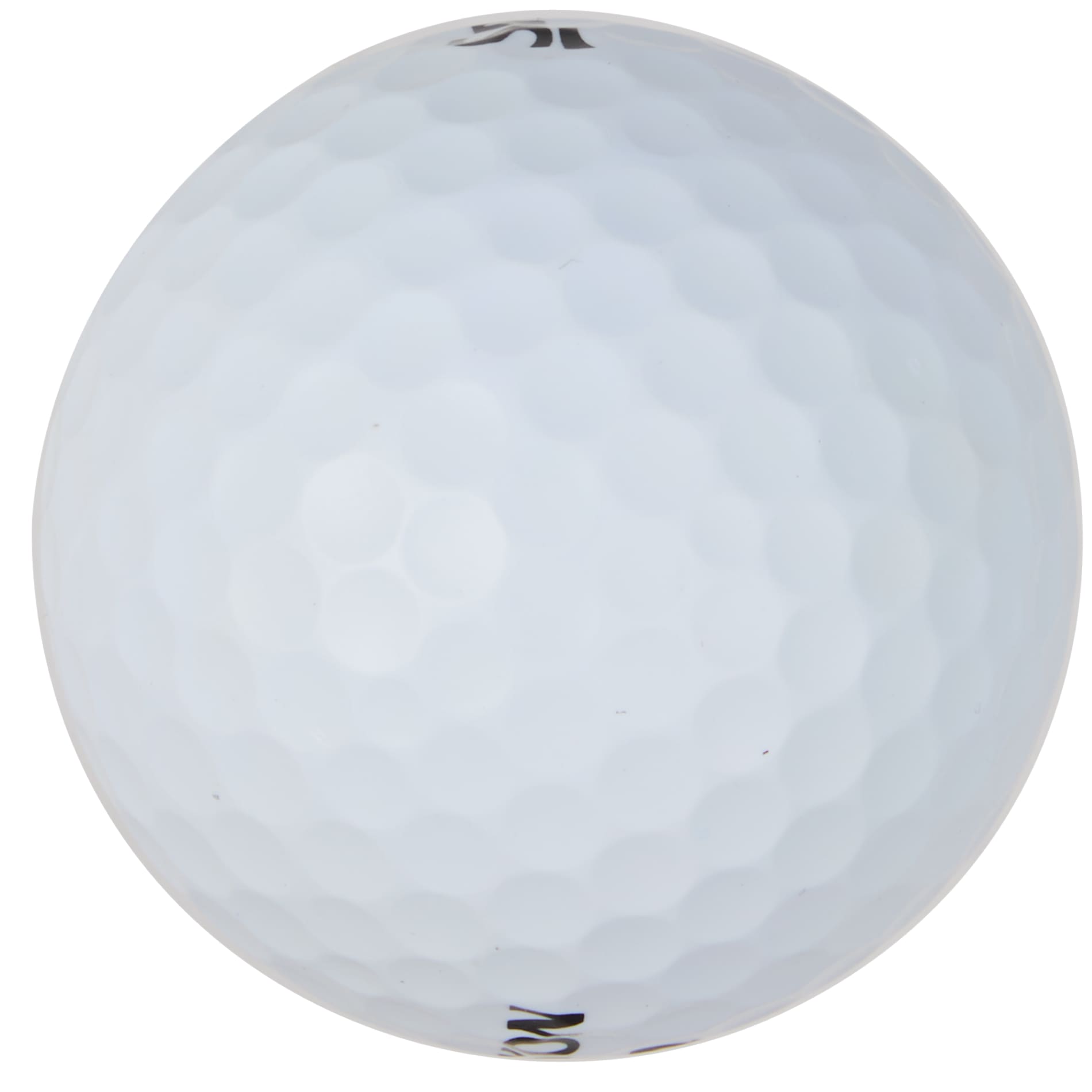 Front View of White Srixon Q-STAR TOUR Golf Balls - 3 Pack plain