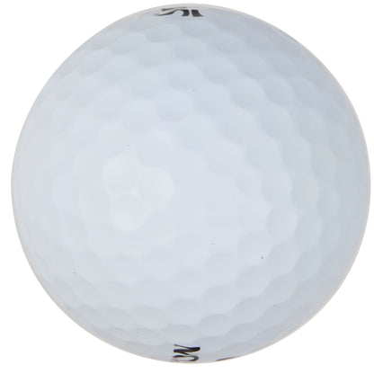 Front View of White Srixon Q-STAR TOUR Golf Balls - 3 Pack plain