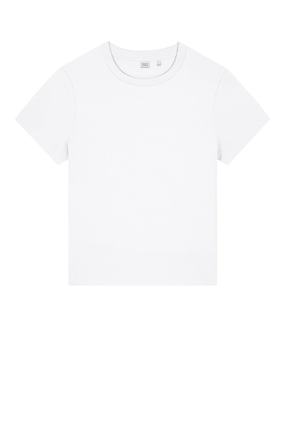 Front View of White Stanley/Stella Women's Stella Muser Tee SXW002