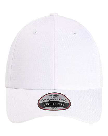 Front View of White The Sophisticate Cap - X210X