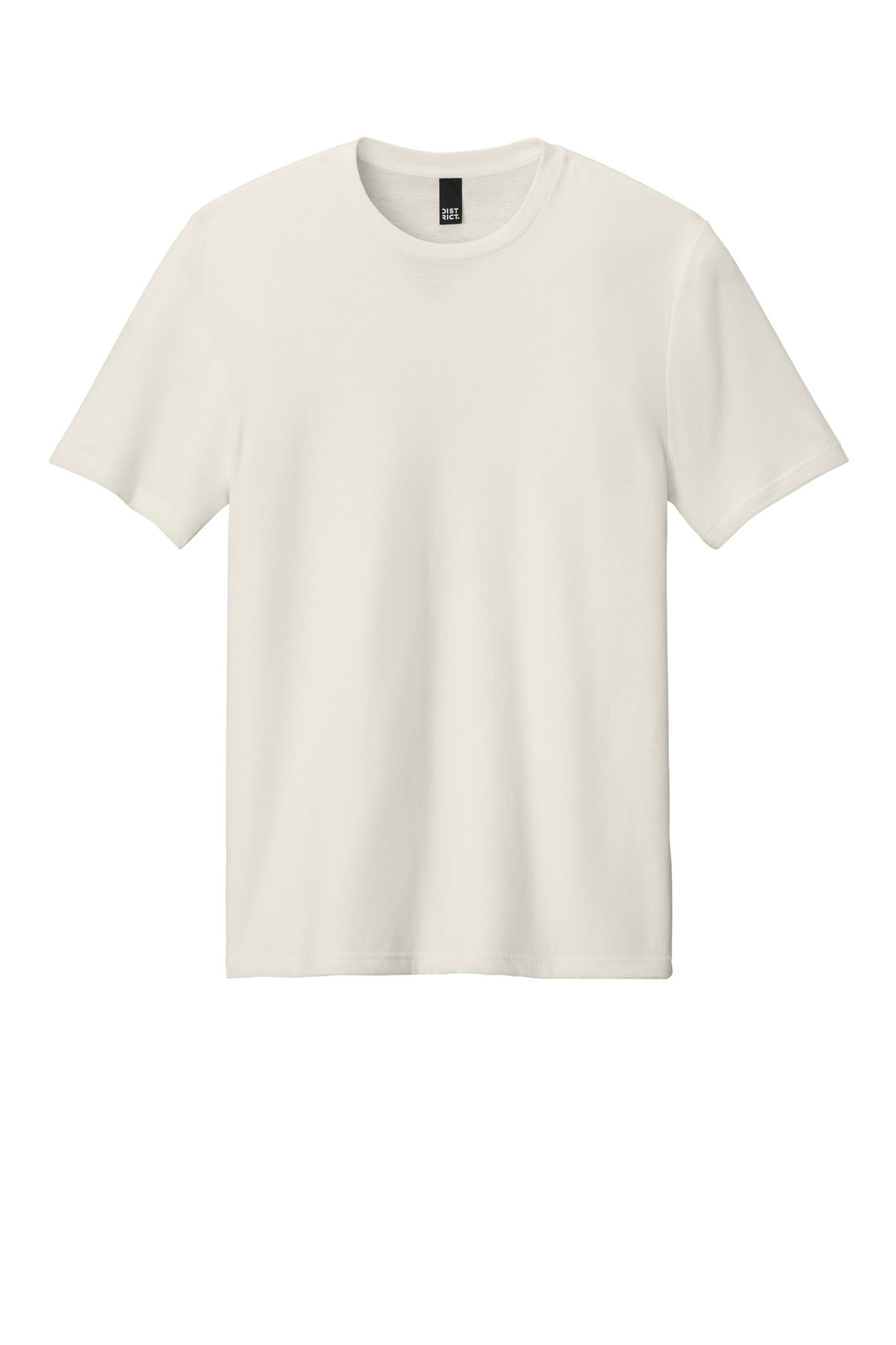 Front View of WhiteOnyx District Perfect Weight CVC Tee DT184