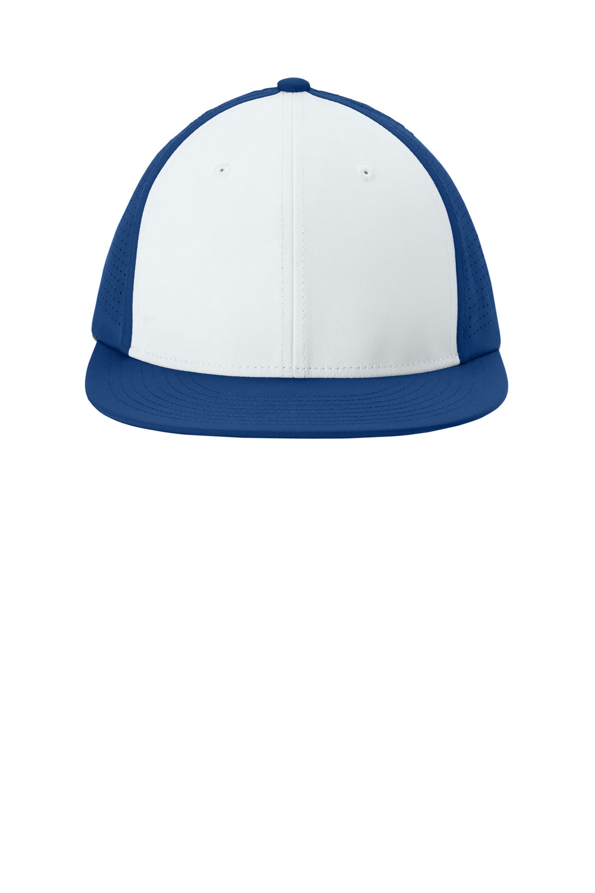 Front View of Wh/TRy/TRy Sport-Tek Pro-Cut Stretch-Tek Cap STC64
