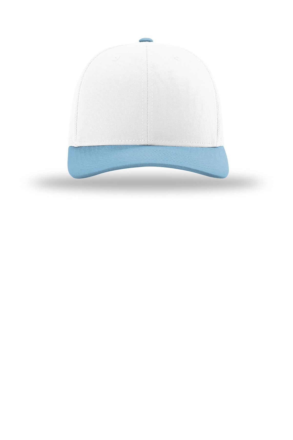Front View of W/W/ClmbBl Richardson Trucker Cap 112