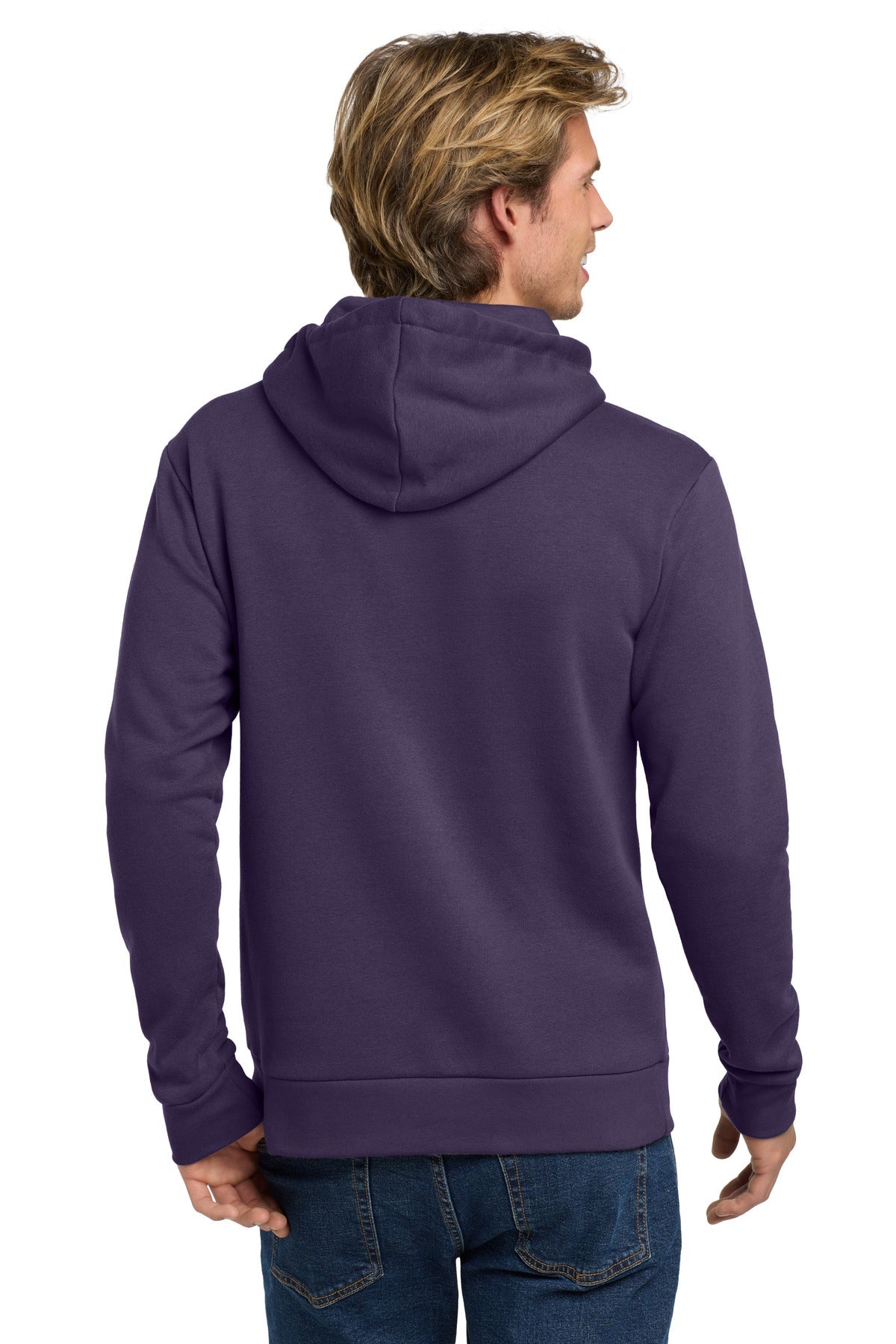 GalaxyPrpl Next Level Apparel Adult Santa Barbara Pullover Hoodie. NL9303